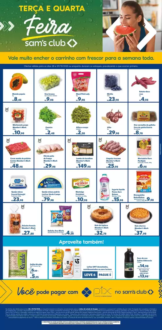 Catálogo Sam's Club em General Carneiro | Melhores ofertas para todos os clientes | 2025-10-28T00:00:00.000Z - 2025-10-29T00:00:00.000Z