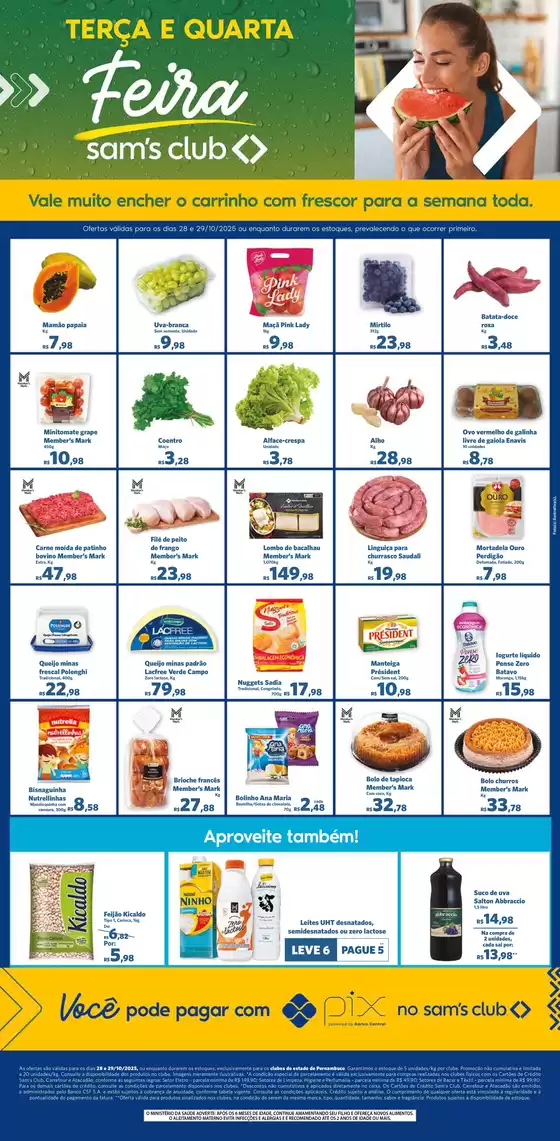 Catálogo Sam's Club em General Carneiro | Ofertas para caçadores de pechinchas | 2025-10-28T00:00:00.000Z - 2025-10-29T00:00:00.000Z