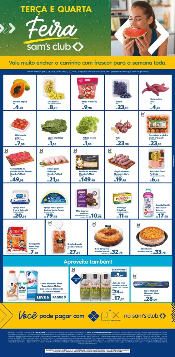 Catálogo Sam's Club em General Carneiro | Ofertas especiais atraentes para todos | 2025-10-28T00:00:00.000Z - 2025-10-29T00:00:00.000Z