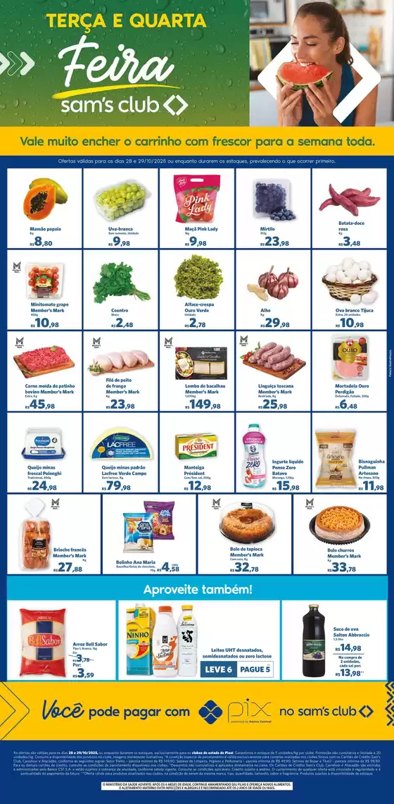 Catálogo Sam's Club em General Carneiro | Pechinchas e ofertas atuais | 2025-10-28T00:00:00.000Z - 2025-10-29T00:00:00.000Z