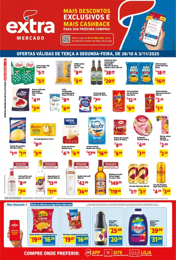 Catálogo Extra em Caldas | Melhores ofertas e descontos | 2025-10-28T00:00:00.000Z - 2025-11-03T00:00:00.000Z