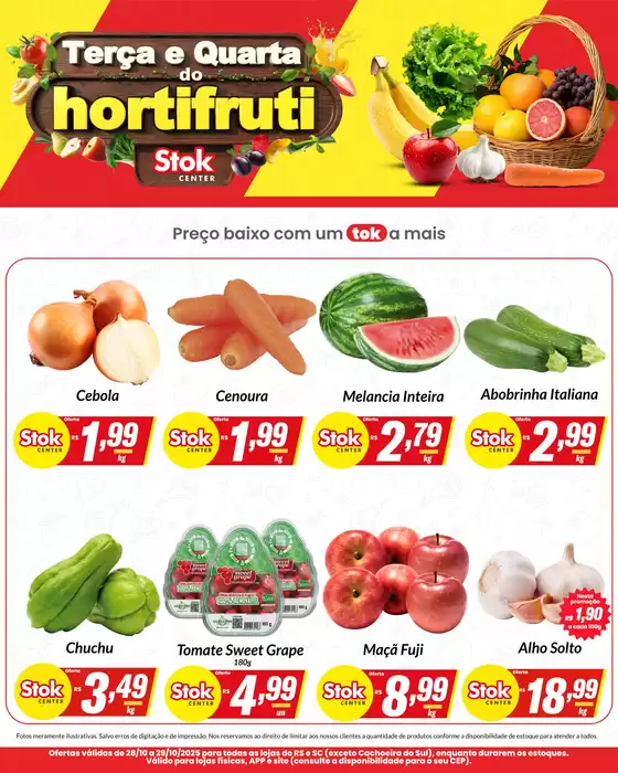 Catálogo Stok Center | Encarte Stok Center Terça E Quarta Do Horti | 2025-10-28T00:00:00.000Z - 2025-10-29T00:00:00.000Z