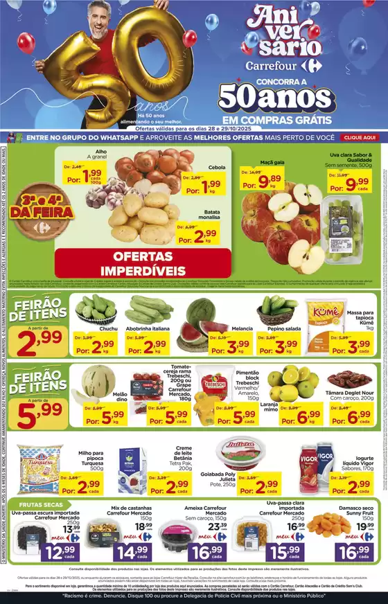 Catálogo Carrefour em João Pessoa | Ofertas exclusivas | 2025-10-28T00:00:00.000Z - 2025-10-29T00:00:00.000Z