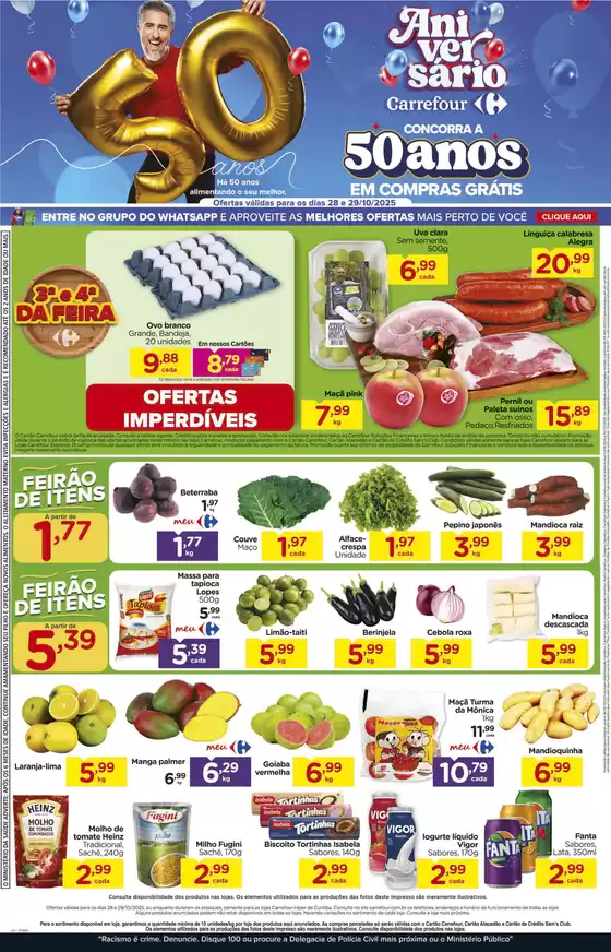 Catálogo Carrefour | Ótima oferta para caçadores de pechinchas | 2025-10-28T00:00:00.000Z - 2025-10-29T00:00:00.000Z