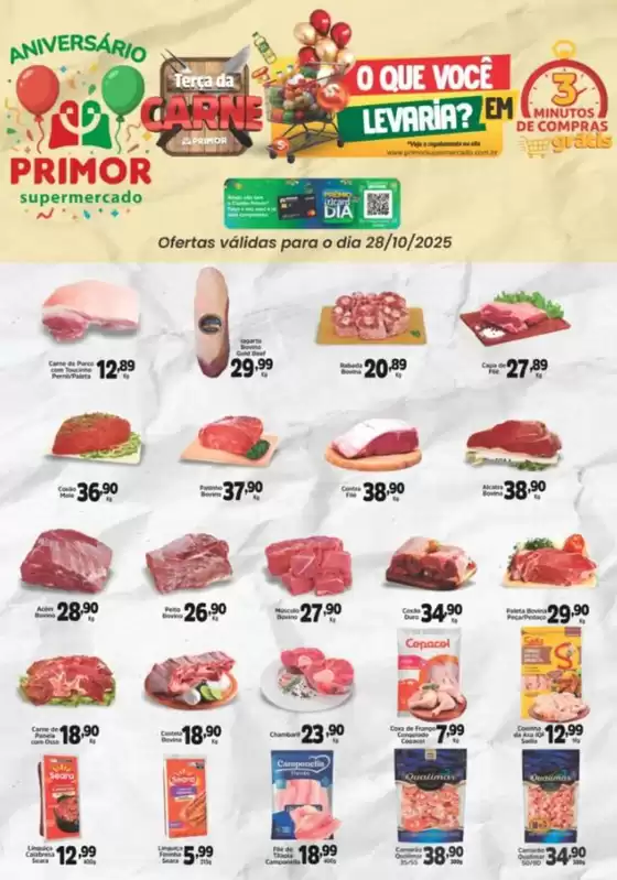 Catálogo Primor Supermercado em Itaqui | Ofertas  | 2025-10-28T00:00:00.000Z - 2025-10-28T00:00:00.000Z