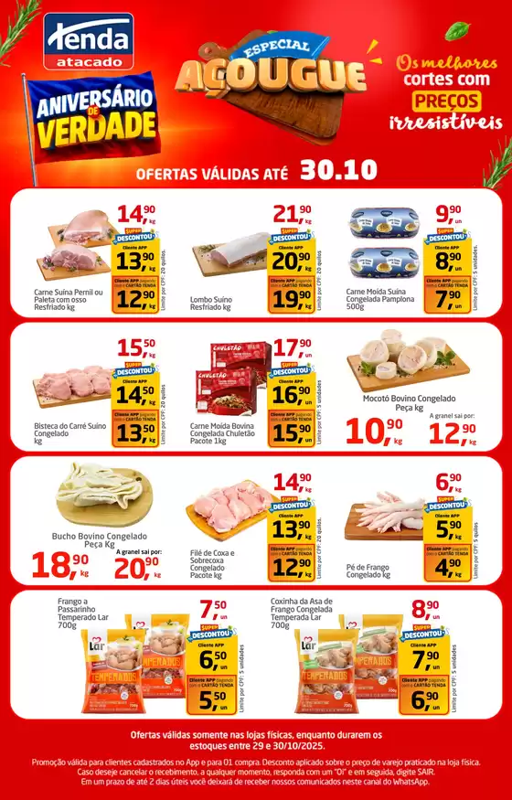 Catálogo Tenda Atacado em Campinas | Especial Açougue | 2025-10-29T00:00:00.000Z - 2025-10-30T00:00:00.000Z