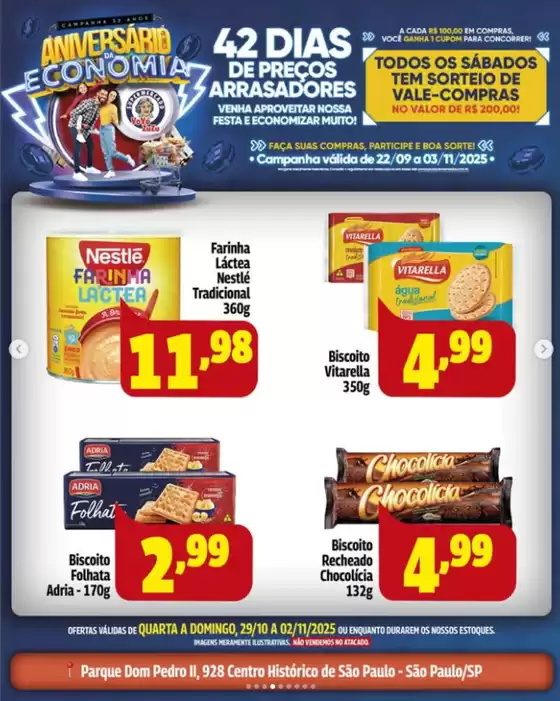 ANIVERSÁRIO DA ECONOMIA