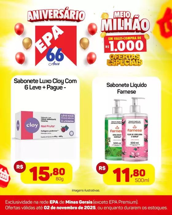 Catálogo Epa em Guarulhos | Aniversàrio Epa Meio Milhão  | 2025-10-29T00:00:00.000Z - 2025-11-02T00:00:00.000Z