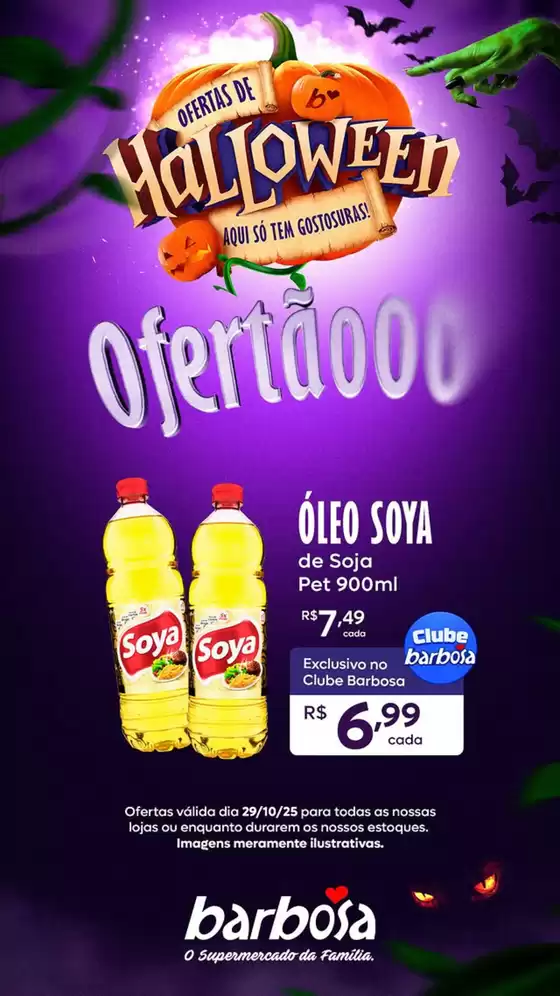 Catálogo Barbosa Supermercados | Ofertas De Halloween | 2025-10-29T00:00:00.000Z - 2025-10-30T00:00:00.000Z