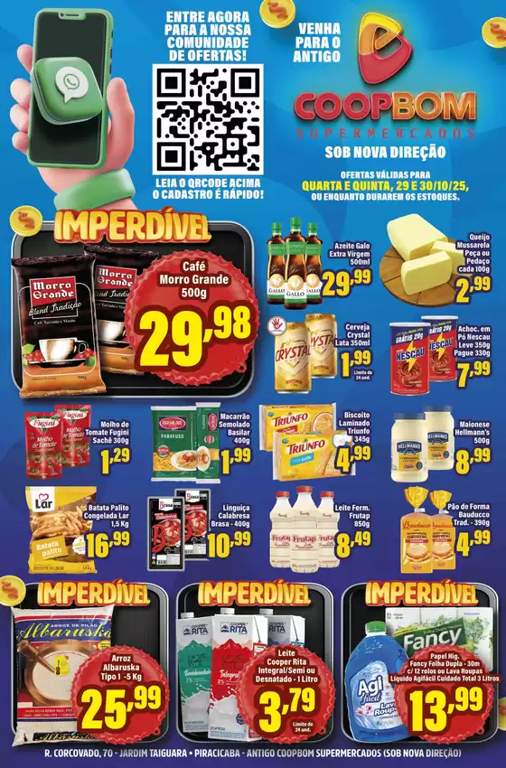 Catálogo CoopBom | Ofertas  | 2025-10-29T00:00:00.000Z - 2025-10-30T00:00:00.000Z