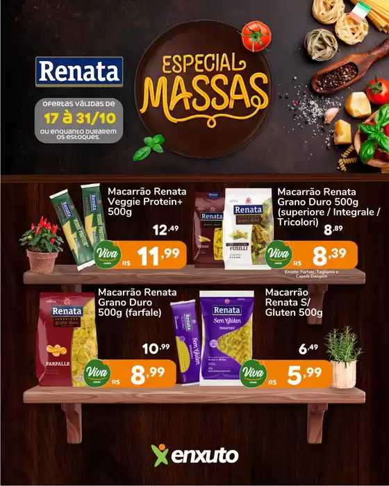 Catálogo Enxuto em Mogi das Cruzes | Especial Massas | 2025-10-29T00:00:00.000Z - 2025-10-31T00:00:00.000Z