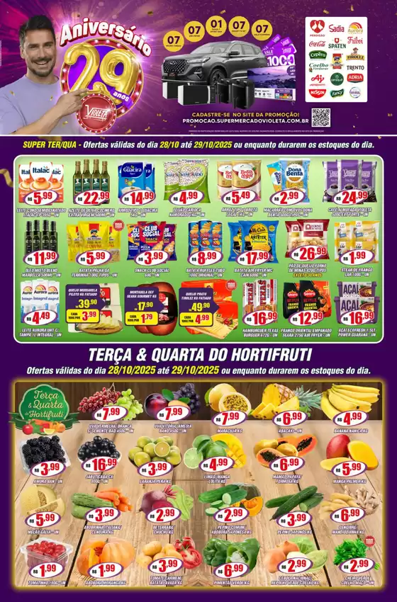 Catálogo Violeta Supermercados em Mogi das Cruzes | Aniversàrio Violeta | 2025-10-29T00:00:00.000Z - 2025-10-30T00:00:00.000Z