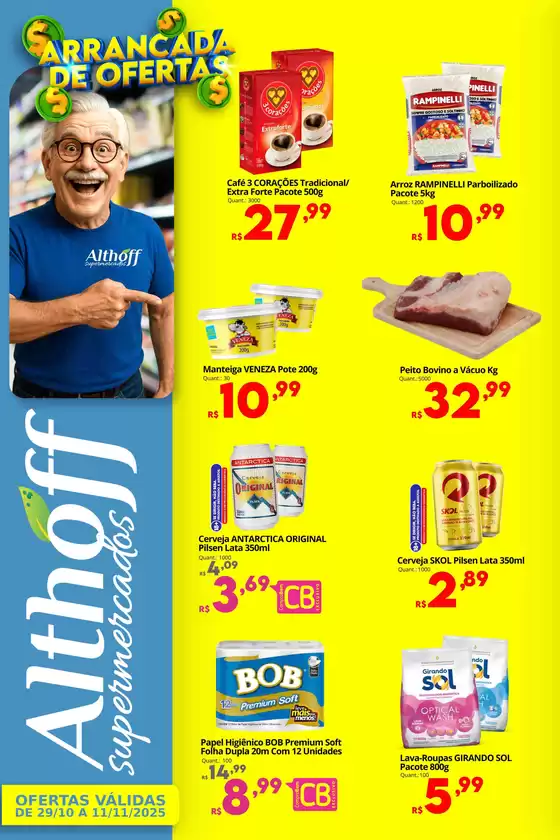 Encartes de Ofertas Althoff (29/10 a 11/11).