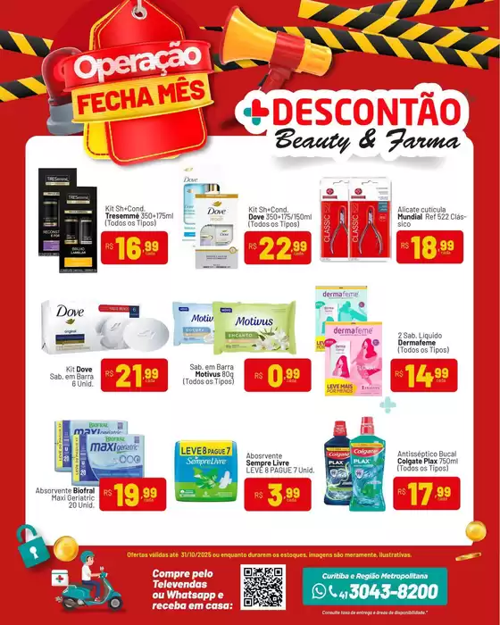 Catálogo Farmácias Descontão em Alagoinhas | Ótima oferta para caçadores de pechinchas | 2025-10-29T00:00:00.000Z - 2025-10-31T00:00:00.000Z