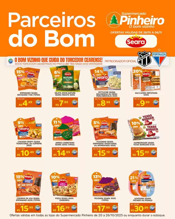 Ofertas exclusivas para nossos clientes