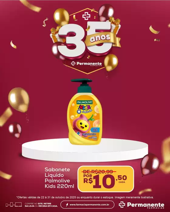 Catálogo Farmácia Permanente em Alagoinhas | Ótima oferta para todos os clientes | 2025-10-29T00:00:00.000Z - 2025-10-31T00:00:00.000Z