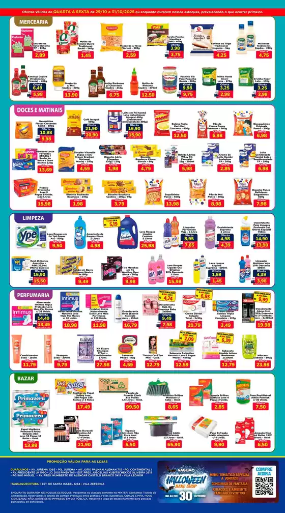 Pechinchas e ofertas atuais