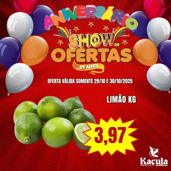 Catálogo Kaçula Supermercados em Campinas | Nossas melhores ofertas para você | 2025-10-29T00:00:00.000Z - 2025-10-30T00:00:00.000Z