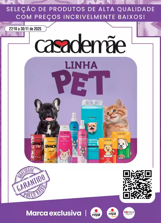 Catálogo Royal Supermercados em Campinas | Casa De Mãe | 2025-10-29T00:00:00.000Z - 2025-11-30T00:00:00.000Z