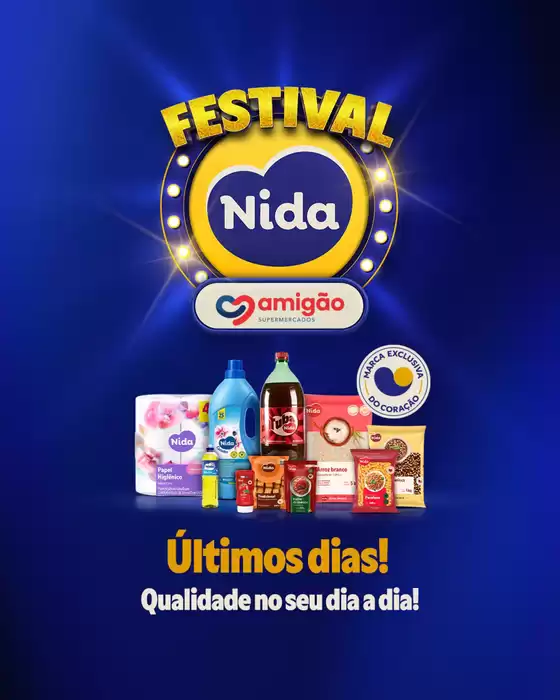 Catálogo Amigão Supermercados em Campinas | Festival Nida | 2025-10-29T00:00:00.000Z - 2025-10-31T00:00:00.000Z