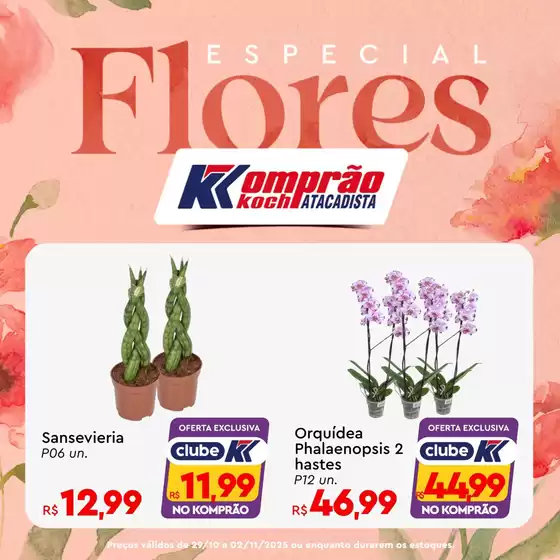 Ofertas e promoções atuais