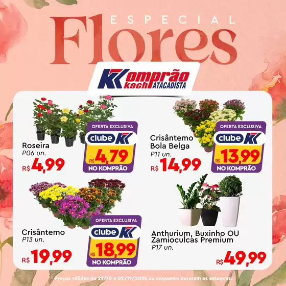 Ofertas e promoções atuais