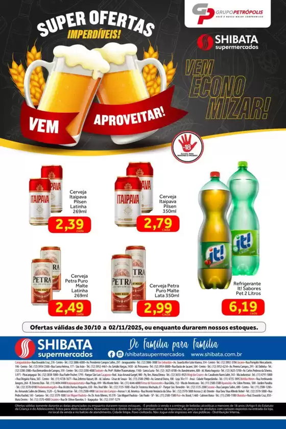 Melhores ofertas para todos os clientes