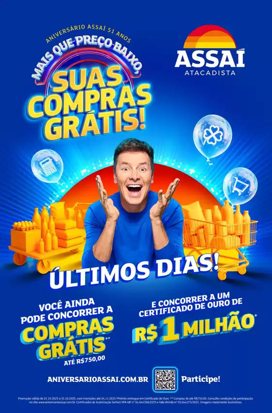 Catálogo Assaí Atacadista em Nova Esperança do Sul | Ofertas e promoções atuais | 2025-10-30T00:00:00.000Z - 2025-10-30T00:00:00.000Z