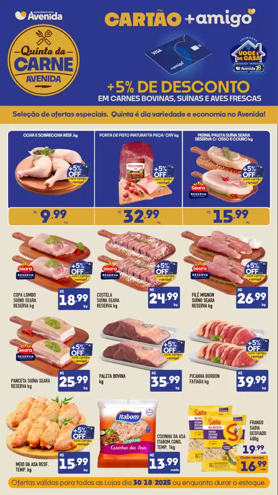 Catálogo Supermercados Avenida em Salvador | Promoções especiais em andamento | 2025-10-30T00:00:00.000Z - 2025-11-02T00:00:00.000Z