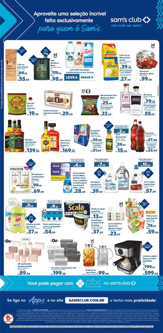 Ofertas especiais atraentes para todos