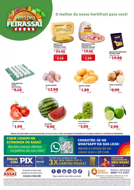 Ampla seleção de ofertas