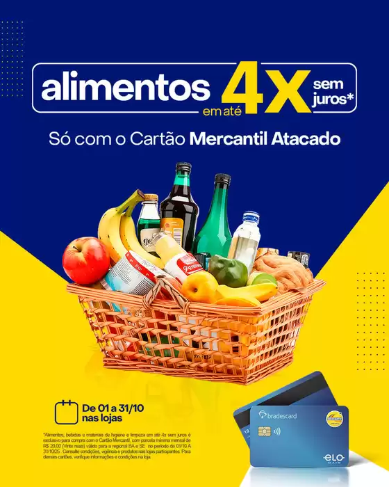 Catálogo Mercantil Atacado em São Paulo | Novas ofertas para descobrir | 2025-10-30T00:00:00.000Z - 2025-10-31T00:00:00.000Z