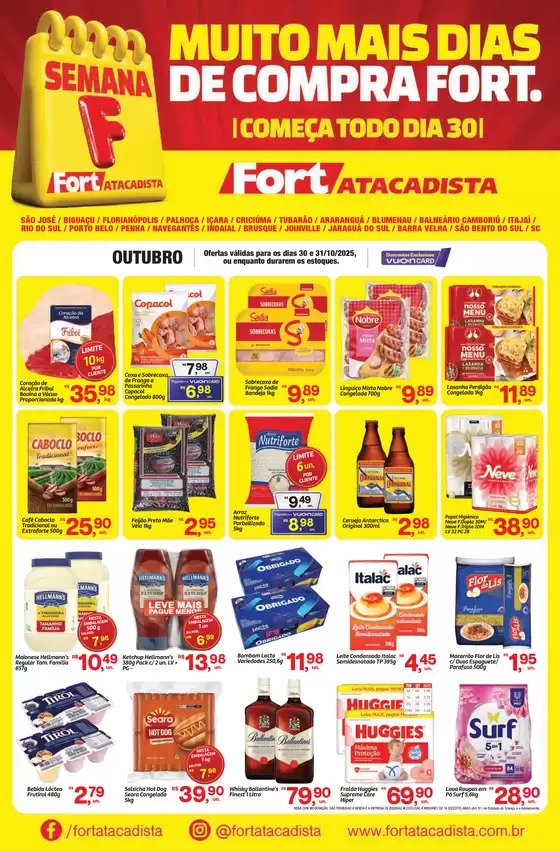 SC Fort Abertura Semana F 30 e 31 OUT 25 Regional