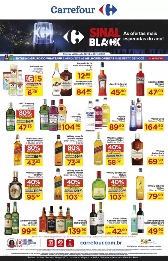 Promoções especiais em andamento
