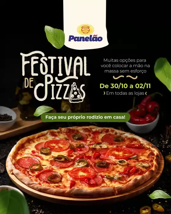 Catálogo Panelão Supermercados em Guarulhos | FESTIVAL DE PIZZAS | 2025-10-30T00:00:00.000Z - 2025-10-31T00:00:00.000Z