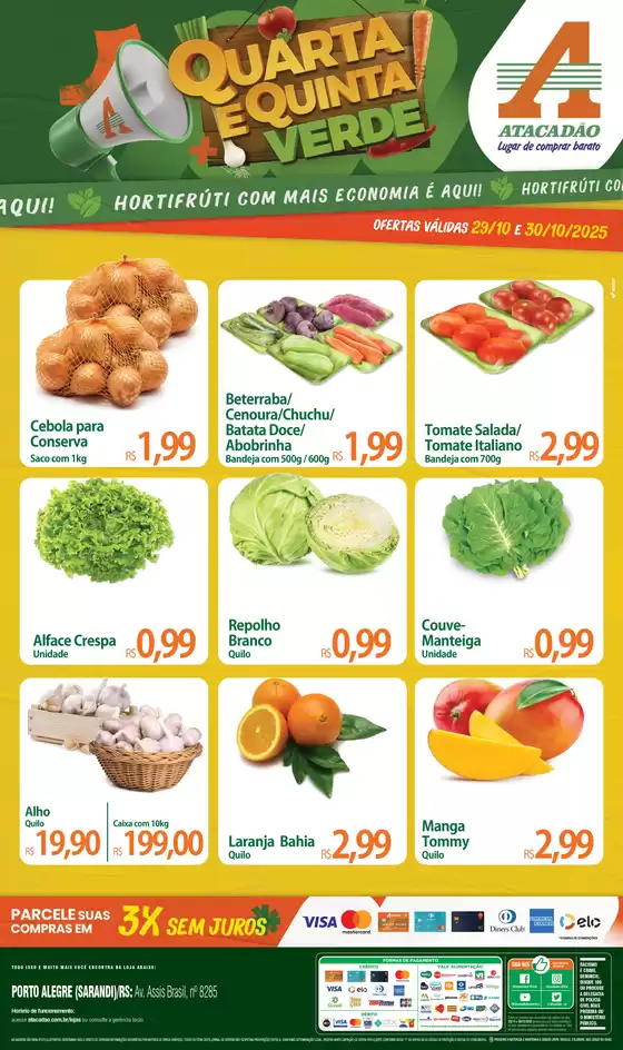 Catálogo Atacadão em Porto Alegre | Descubra ofertas atraentes | 2025-10-30T00:00:00.000Z - 2025-10-30T00:00:00.000Z