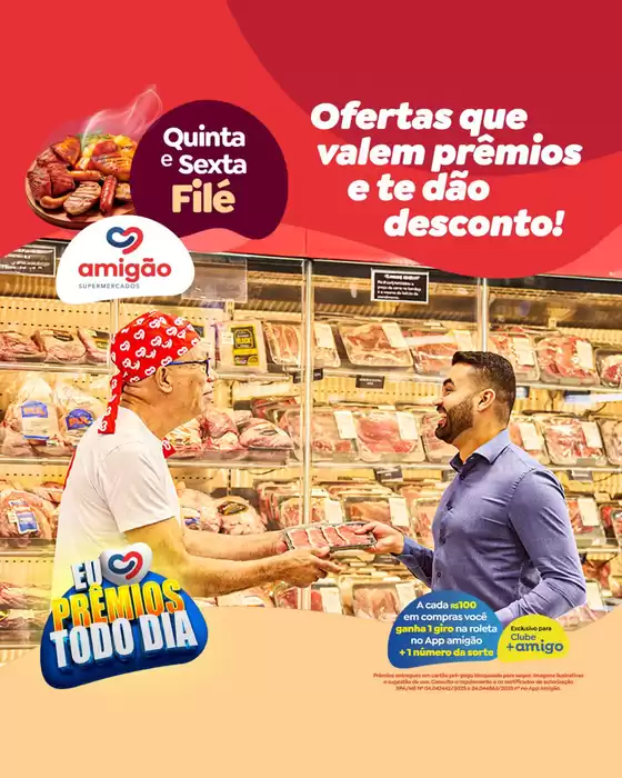 Catálogo Amigão Supermercados | Premios todo dia | 2025-10-30T00:00:00.000Z - 2025-10-31T00:00:00.000Z
