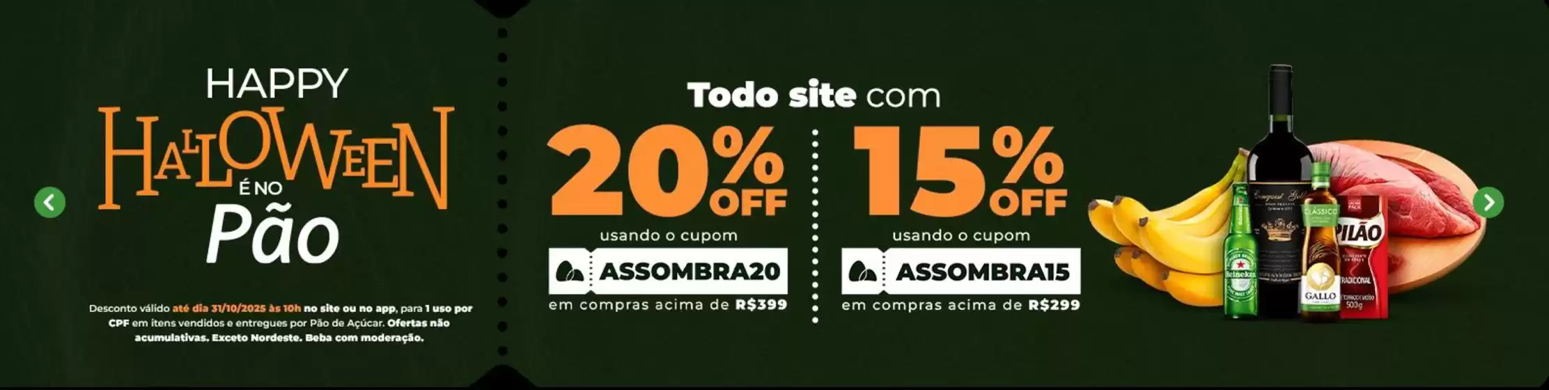 Catálogo Pão de Açúcar em São Paulo | Happy Halloween | 2025-10-30T00:00:00.000Z - 2025-10-31T00:00:00.000Z