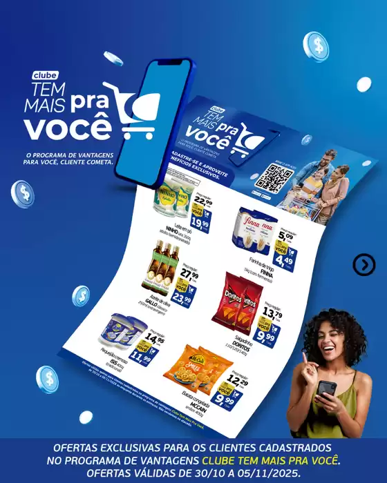 Catálogo Cometa Supermercados em São Paulo | Tem Mais Pra Você | 2025-10-30T00:00:00.000Z - 2025-11-05T00:00:00.000Z