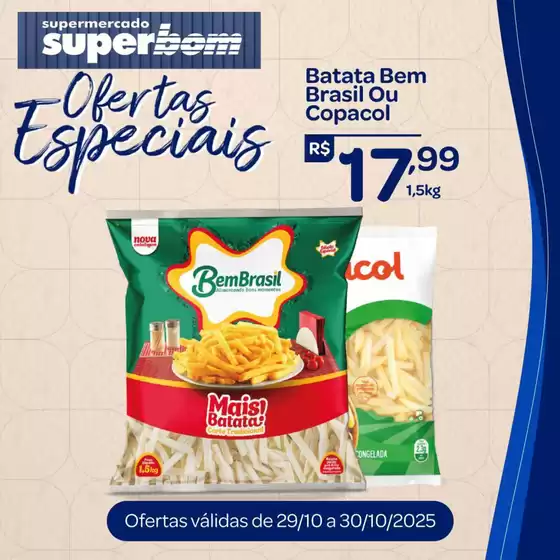 Catálogo Superbom Supermercado em Goiânia | Encarte Superbom Supermercado | 2025-10-30T00:00:00.000Z - 2025-10-30T00:00:00.000Z