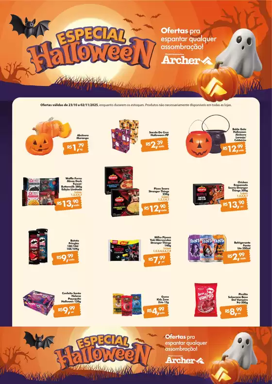 Catálogo Supermercados Archer em Goiânia | Especial Halloween | 2025-10-30T00:00:00.000Z - 2025-11-02T00:00:00.000Z
