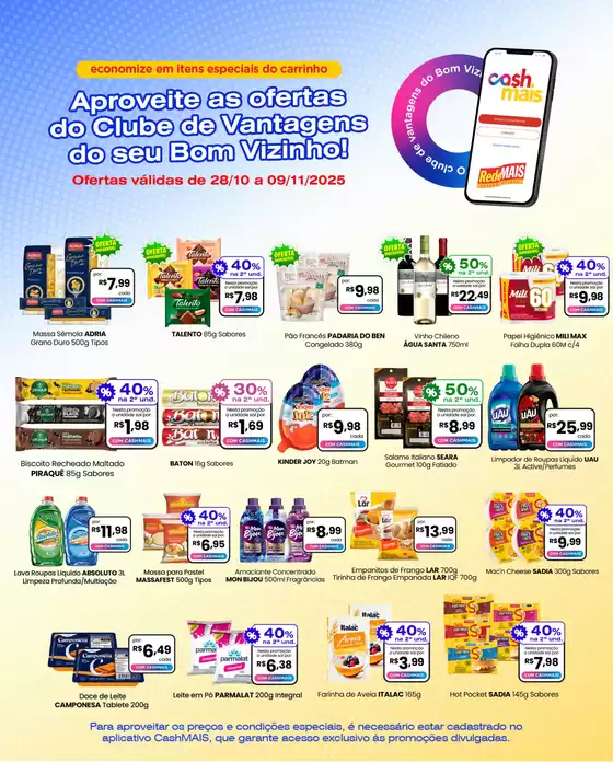 Catálogo Rede Mais Supermercados em Goiânia | Aproveite As Ofertas De Clube | 2025-10-30T00:00:00.000Z - 2025-11-09T00:00:00.000Z