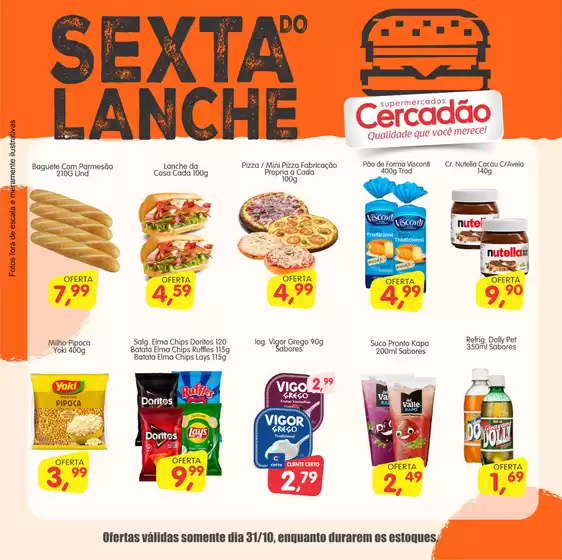 Catálogo Cercadão | Sexta llanche | 2025-10-31T00:00:00.000Z - 2025-10-31T00:00:00.000Z