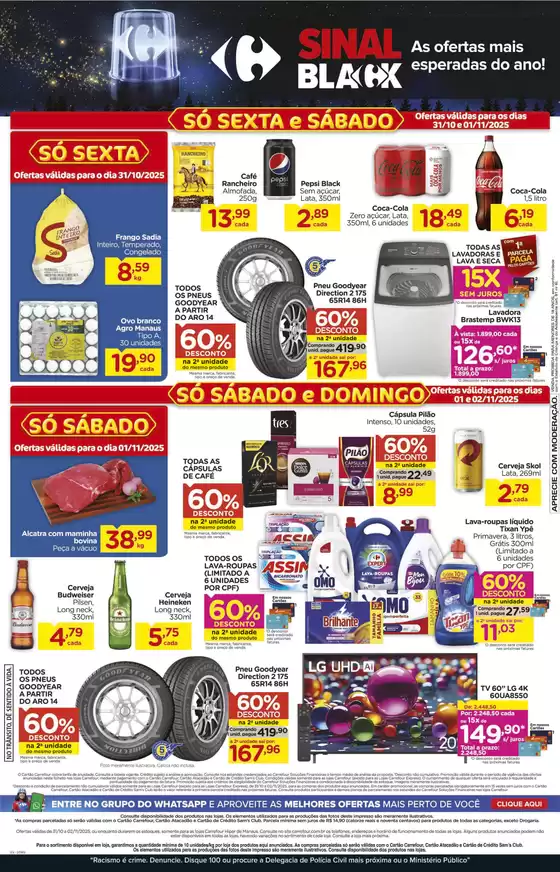 Ofertas e promoções atuais