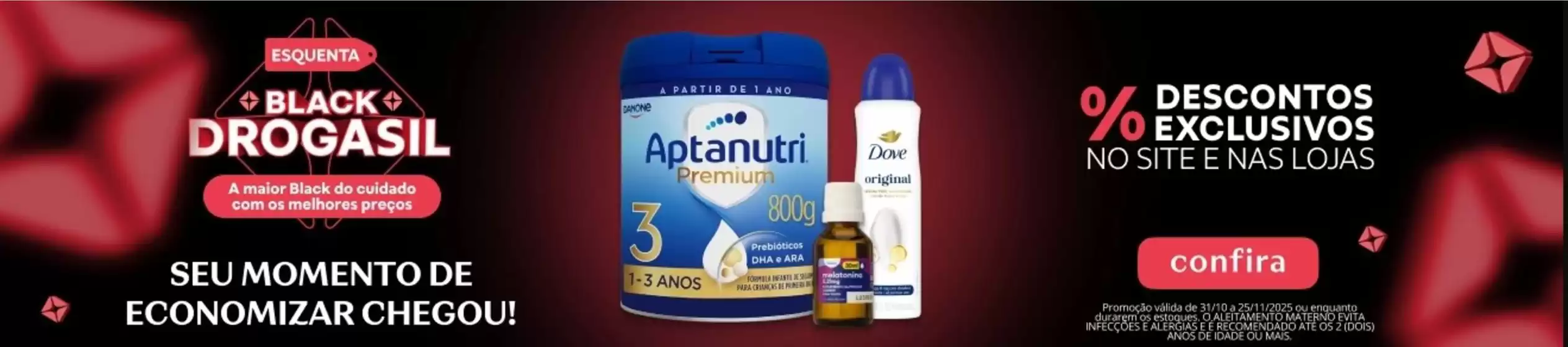 Catálogo Drogasil em Custódia | Black Drogasil ! | 2025-10-31T00:00:00.000Z - 2025-11-09T00:00:00.000Z