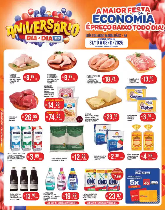 Catálogo Atacadão Dia a Dia em Ipatinga | Ótima oferta para todos os clientes | 2025-10-31T00:00:00.000Z - 2025-11-03T00:00:00.000Z