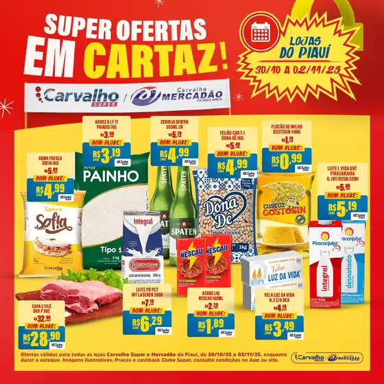 Encarte Carvalho Supermercado