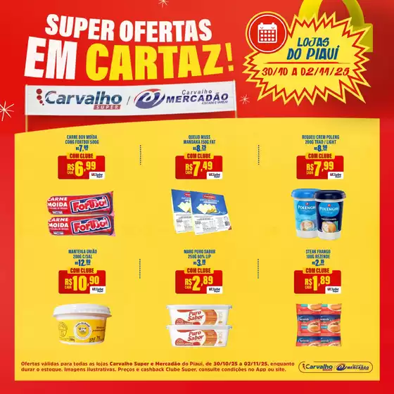 Encarte Carvalho Supermercado