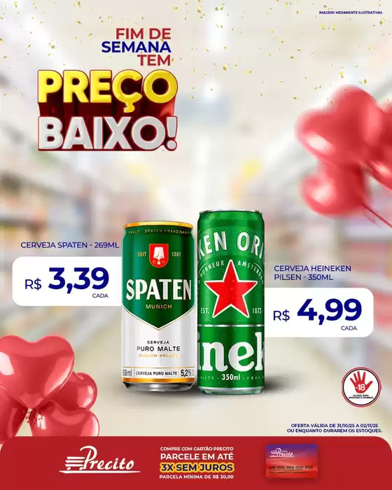 Catálogo Supermercado Precito em São Paulo | Encarte Supermercado Precito | 2025-10-31T00:00:00.000Z - 2025-11-02T00:00:00.000Z