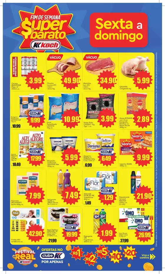 Catálogo Supermercados Koch em São Paulo | Ofertas exclusivas e pechinchas | 2025-10-31T00:00:00.000Z - 2025-11-02T00:00:00.000Z